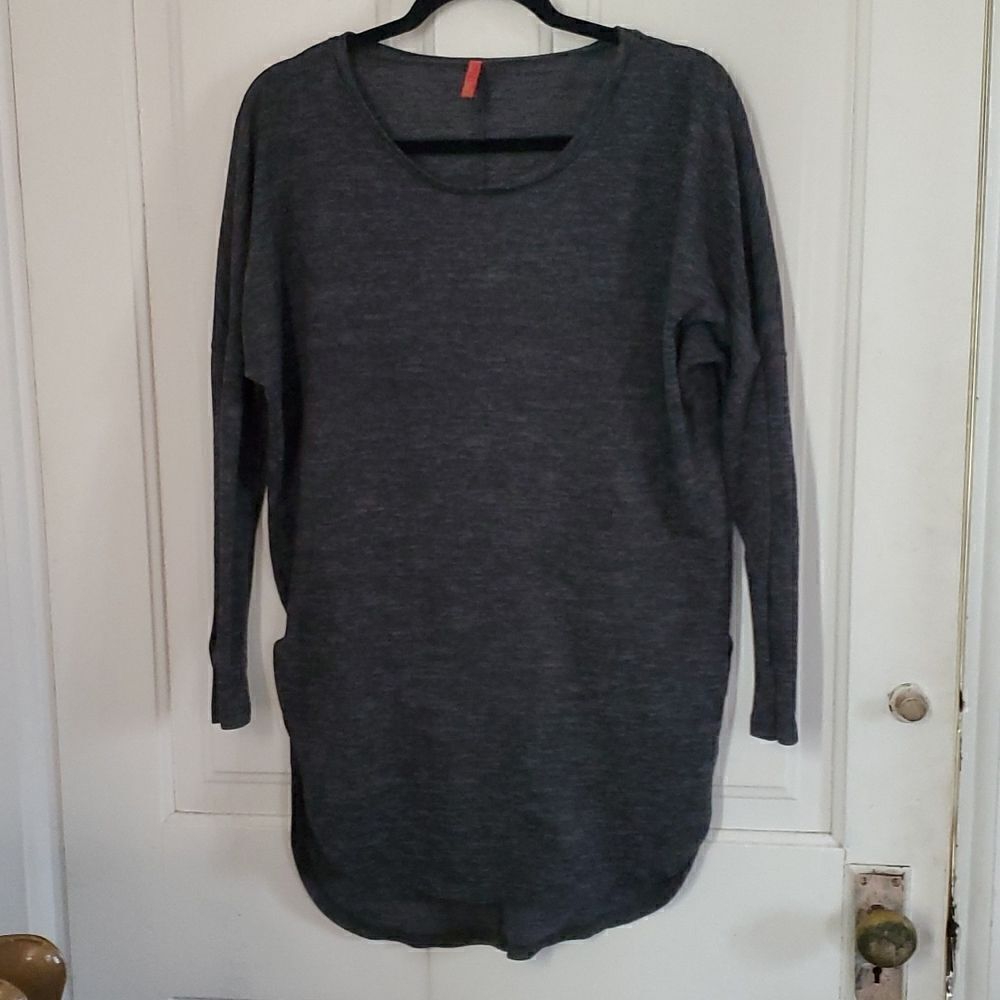 Paolino Grey Heathered Tunic 